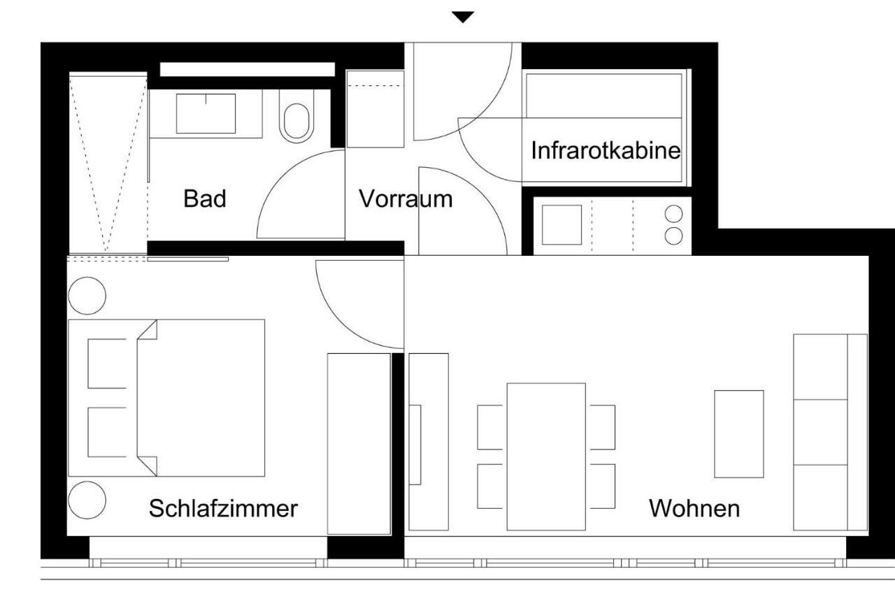 Warthsap Apartmenthaus Warth  Exterior foto